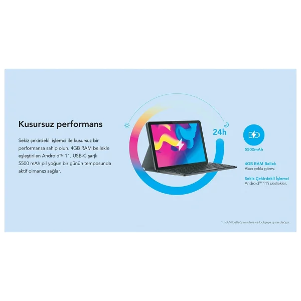 Tcl 10 Tabmax 64 GB 10.3" Tablet - Görsel 4