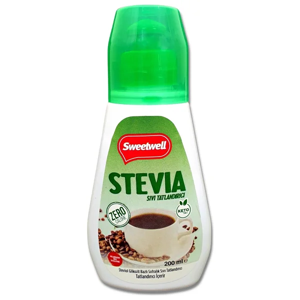 Sweetwell Stevia Sıvı Tatlandırıcı 2 X 200 Ml - 400 Gr - Görsel 2
