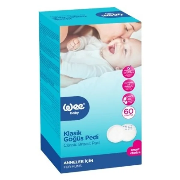 Wee Baby Genel Wee Baby Klasik Göğüs Pedi 60lı 556 - Standart - Görsel 4