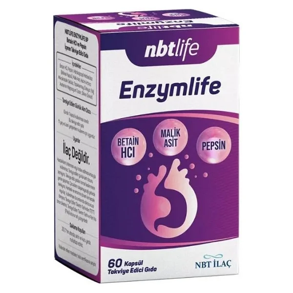 Nbt Life Enzymlife 60 Kapsül - Görsel 8