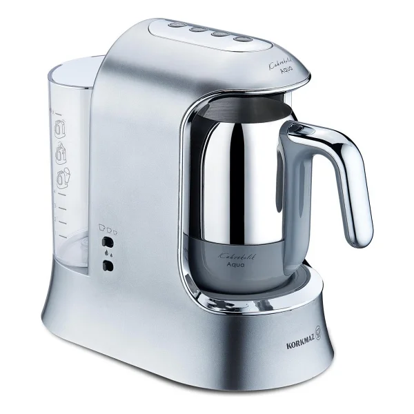 Korkmaz A862-05 Kahvekolik Aqua Inox Krom Türk Kahve Makinesi - Görsel 5