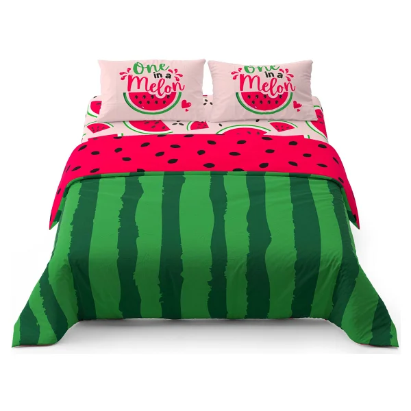 Helen George Watermelon Çift Kişilik Nevresim Takımı - Görsel 5