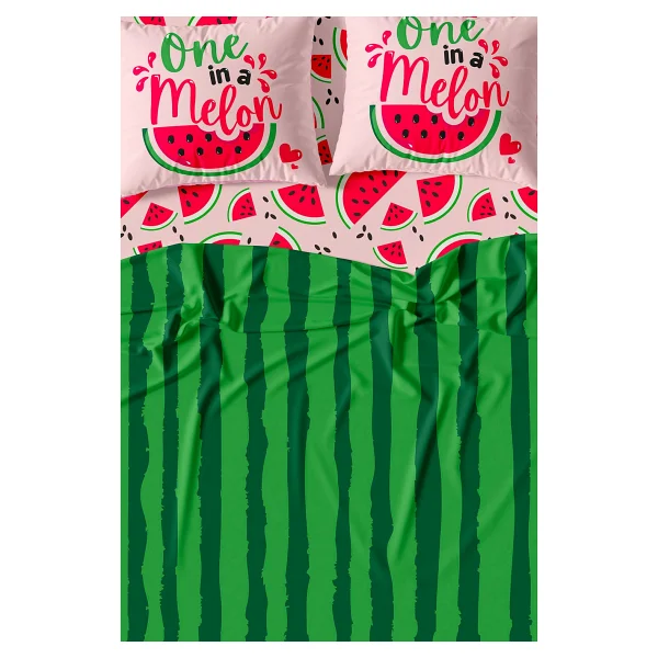 Helen George Watermelon Çift Kişilik Nevresim Takımı - Görsel 3
