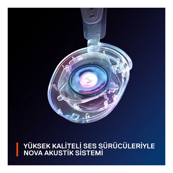 Steelseries Arctis Nova 7x Siyah Kablolu/Kablosuz Kulak Üstü Oyuncu Kulaklığı - Görsel 4