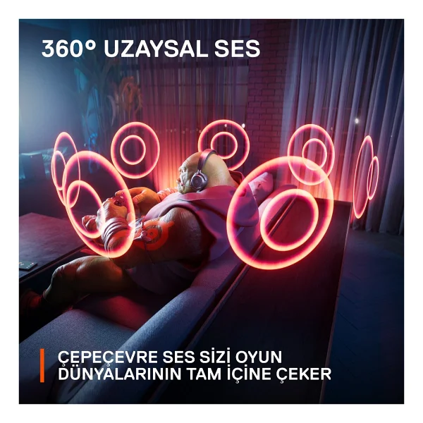 Steelseries Arctis Nova 7x Siyah Kablolu/Kablosuz Kulak Üstü Oyuncu Kulaklığı - Görsel 5