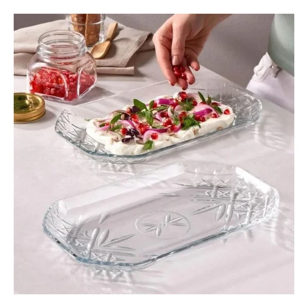 Paşabahçe Timeless 54188 30 Cm Kayık Tabak - Görsel 6