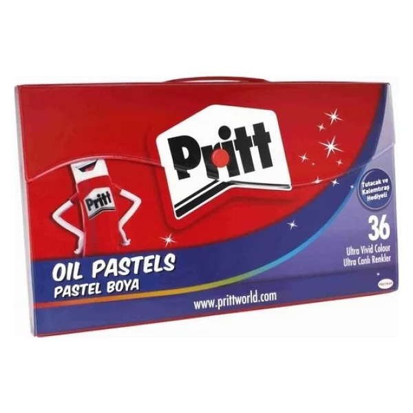 Pritt Çantalı 36'lı Pastel Boya - Görsel 7