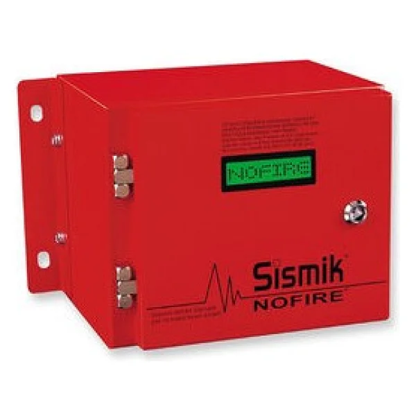 Sismik Nofıre Lcd Göstergeli Mekanik Sensörlü Elektromekanik Sismik Deprem Sensörü - Görsel 2