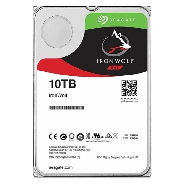 Seagate Ironwolf St10000vn000 Sata 3.0 7200 Rpm 3.5" 10 TB Harddisk - Görsel 2
