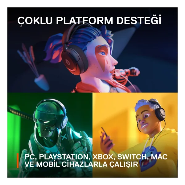 Steelseries Arctis Nova 1 Kablolu Kulak Üstü Oyuncu Kulaklığı - Görsel 10