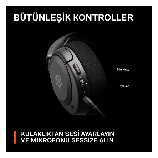 Steelseries Arctis Nova 1 Kablolu Kulak Üstü Oyuncu Kulaklığı - Görsel 5