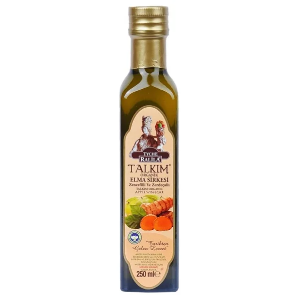 Ralila Talkım Zencefilli Zerdeçallı Elma Sirkesi 250 Ml - Görsel 2