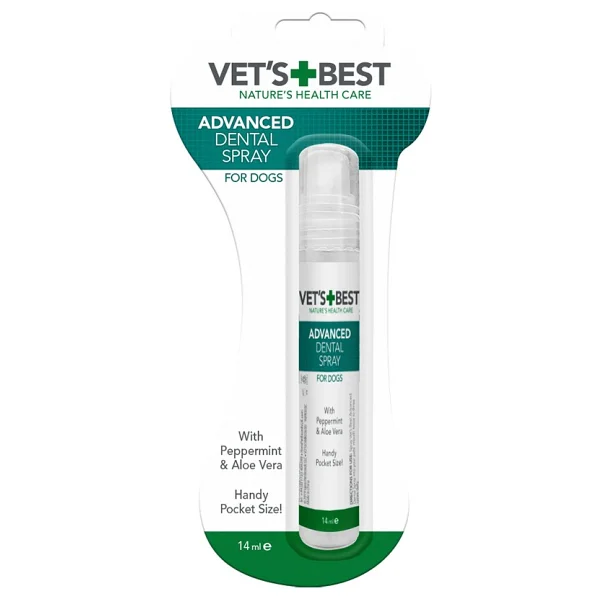 Vet's Best Aloe Veralı Ve Naneli 14 Ml Köpek Ağız Ve Diş Bakım Spreyi - Görsel 3