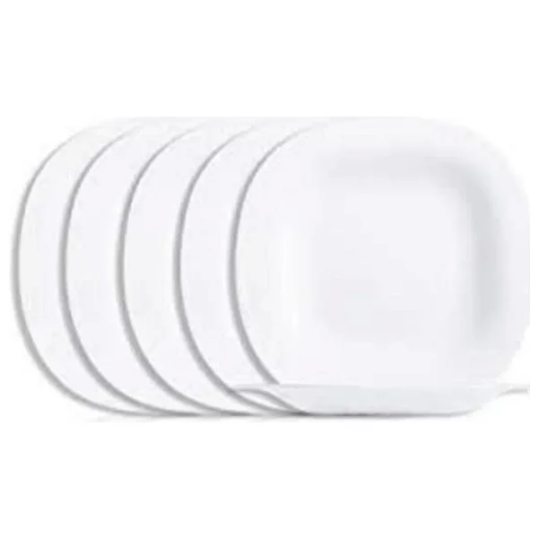 Luminarc Carine 27 Cm 6 Adet Beyaz Servis Yemek Tabağı - Görsel 4