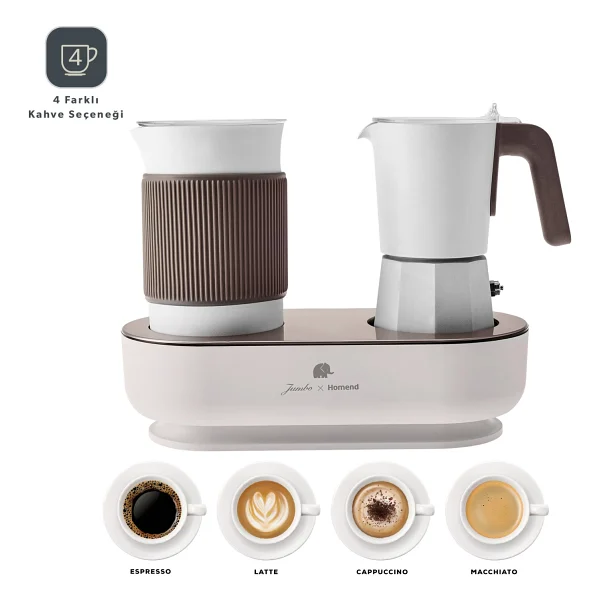 Jumbo X Homend 5013h Mocha Joy Espresso Pot - Görsel 2