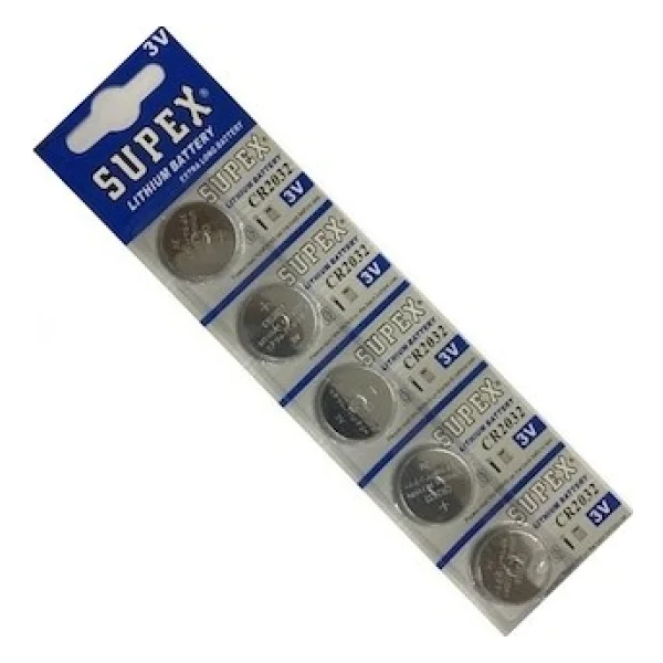 Supex Cr2025 3v 5'li Lityum Düğme Pil - Görsel 2