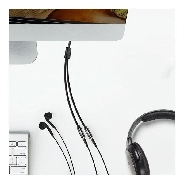 Ugreen 3.5mm 2'li Aux Kulaklık Çoklayıcı Beyaz - Görsel 2