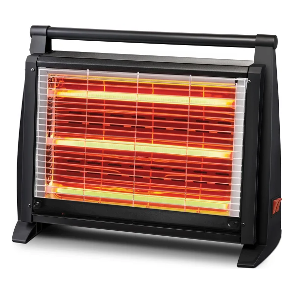 Kumtel LX-2832 Siyah 1500 W Quartz Isıtıcı - Görsel 5