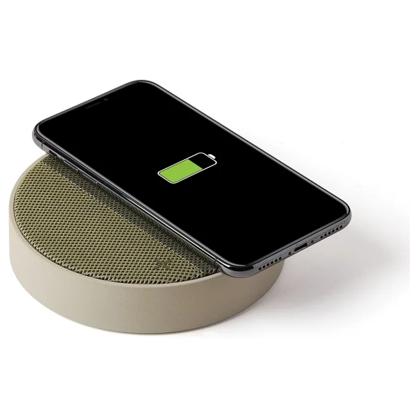 Lexon Oslo Energy Gri Kablosuz Şarj Cihazı Ve Bluetooth Hoparlör - Görsel 6