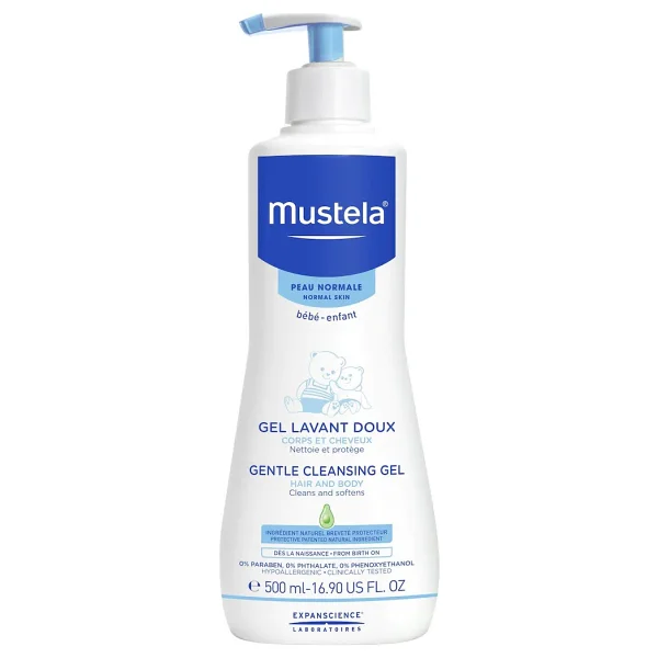 Mustela Gentle Cleansing Gel Yenidoğan Şampuanı 500 Ml - Görsel 9