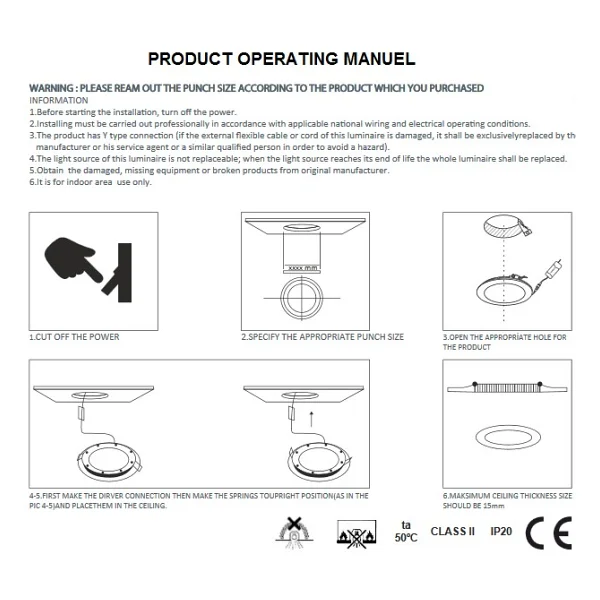 Lamptıme 263431 LED Panel Slim Kare Spot 18 W 4000k Ilık Beyaz Işık Siyah Gövde - Görsel 4