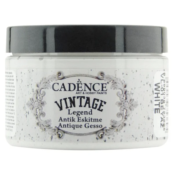 Cadence Vintage Legend Antik Eskitme 150 Ml. Vl-07 Yaprak Yeşili - Görsel 10
