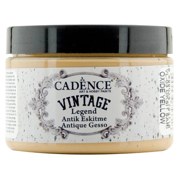 Cadence Vintage Legend Antik Eskitme 150 Ml. Vl-07 Yaprak Yeşili - Görsel 9