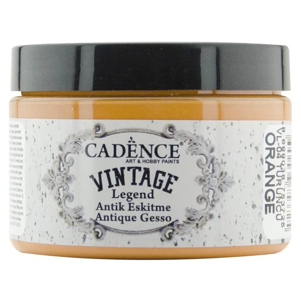 Cadence Vintage Legend Antik Eskitme 150 Ml. Vl-07 Yaprak Yeşili - Görsel 4