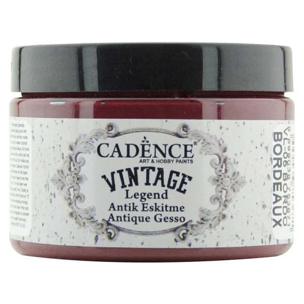 Cadence Vintage Legend Antik Eskitme 150 Ml. Vl-07 Yaprak Yeşili - Görsel 2