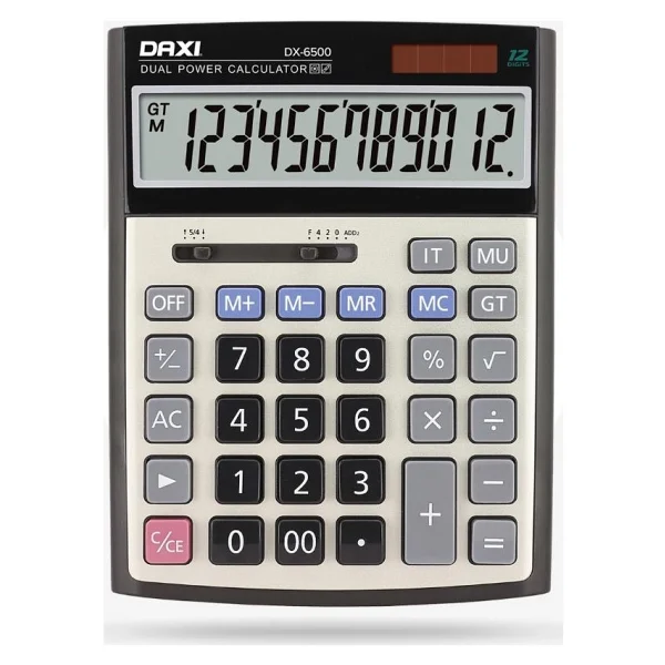 Daxi Dx-6500 12 Haneli Masaüstü Hesap Makinesi - Görsel 3