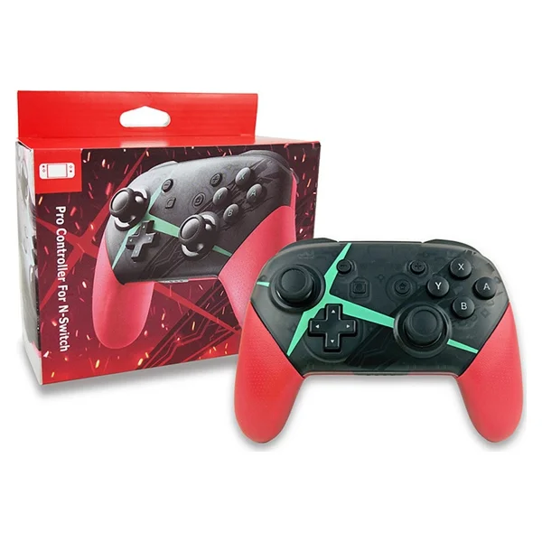 Nintendo Switch Pro Controller Xenoblade Chronicles 2 Edition - Siyah - Pembe - Görsel 4