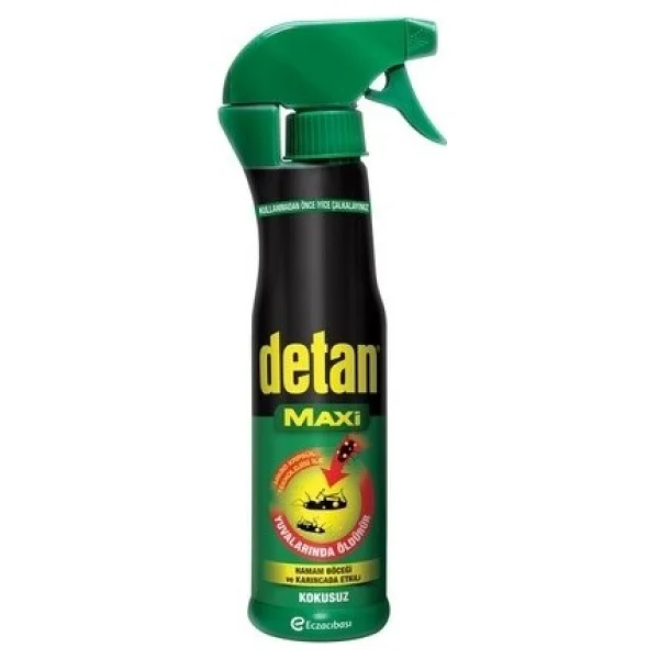 Detan Maxi Böcek Öldürücü Sprey Haşere İlacı 250 Ml - Görsel 3