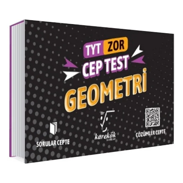 Karekök Yayınları Tyt Geometri Cep Test Zor - Görsel 2