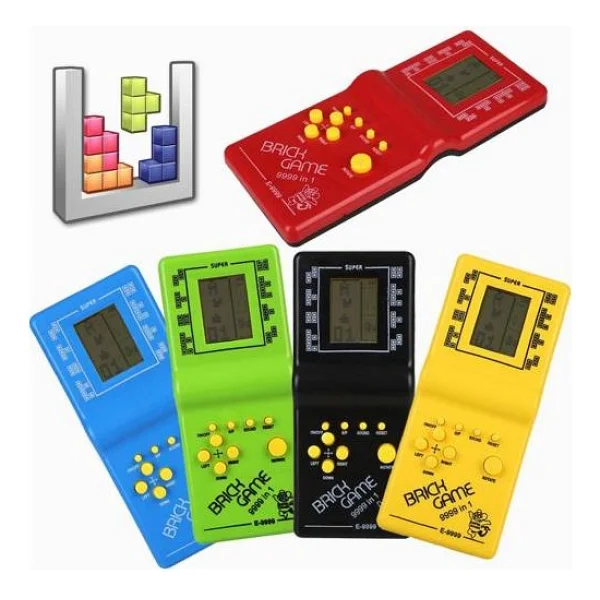 Bircan 2522-E9999 Ky Taşınabilir Nostaljik Tetris Oyun Konsolu - 4K Destek Ve Geniş Depolama Yok - Mavi - Görsel 2