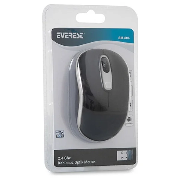 Everest Sm-804 Optik Kablosuz Mouse - Görsel 6