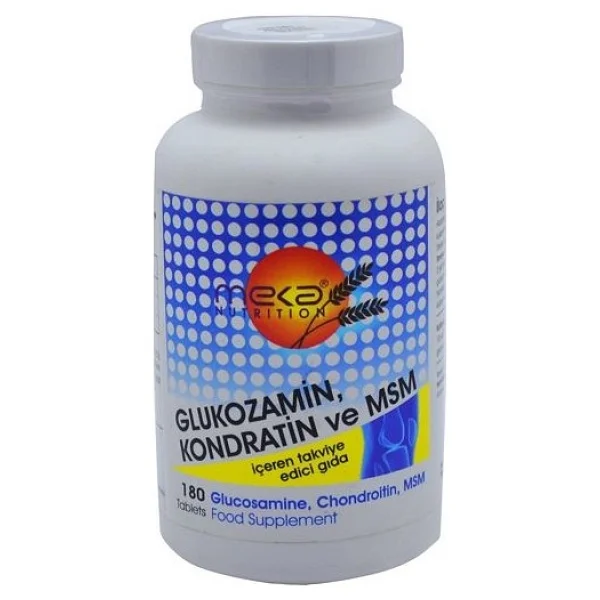 Meka Nutrition Glucosamine Chondraitin Msm 180 Tablet - Görsel 3