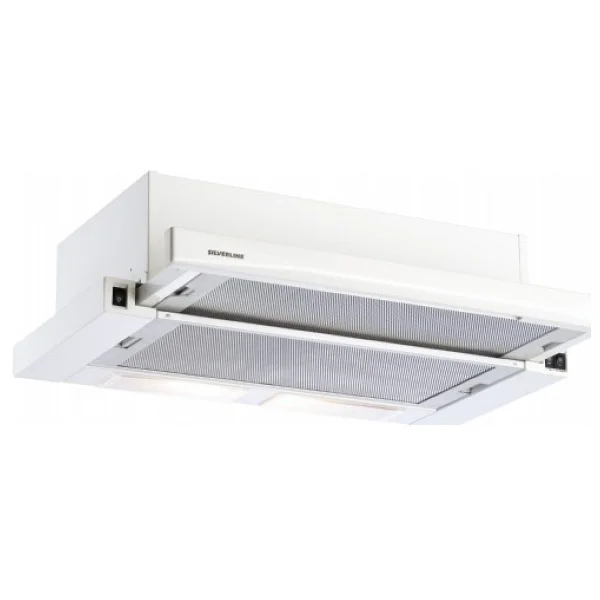 Silverline 1140 Crystal Beyaz Sürgülü Aspiratör - Görsel 5