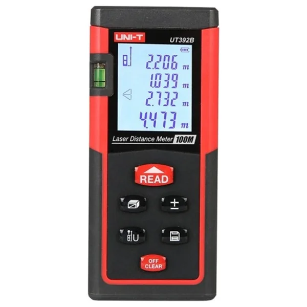Uni-T Ut-392b Dijital Lazer Metre 100 Metre Mesafe Ölçer - Görsel 4