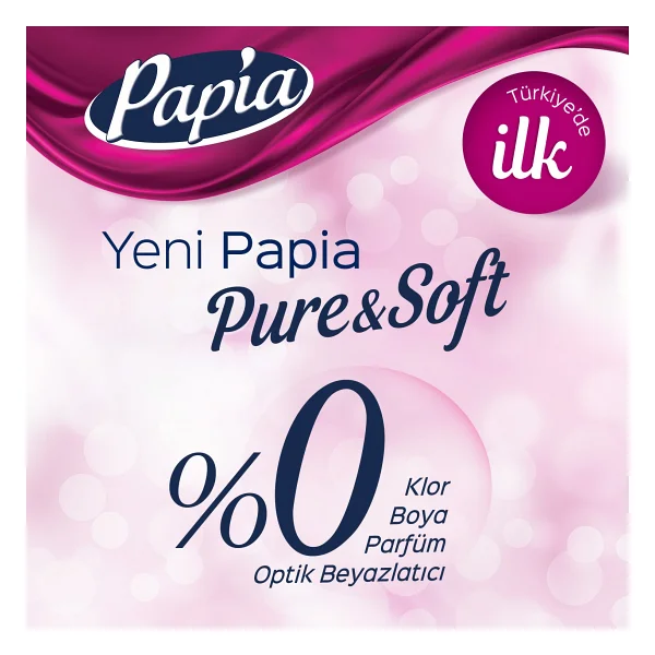 Papia Pure & Soft 4 Katlı 96'lı Tuvalet Kağıdı - Görsel 3