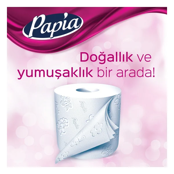Papia Pure & Soft 4 Katlı 96'lı Tuvalet Kağıdı - Görsel 5
