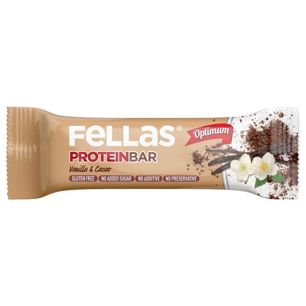 Fellas Optimum Vanilya Ve Kakaolu 32 Gr Protein Bar - Görsel 3