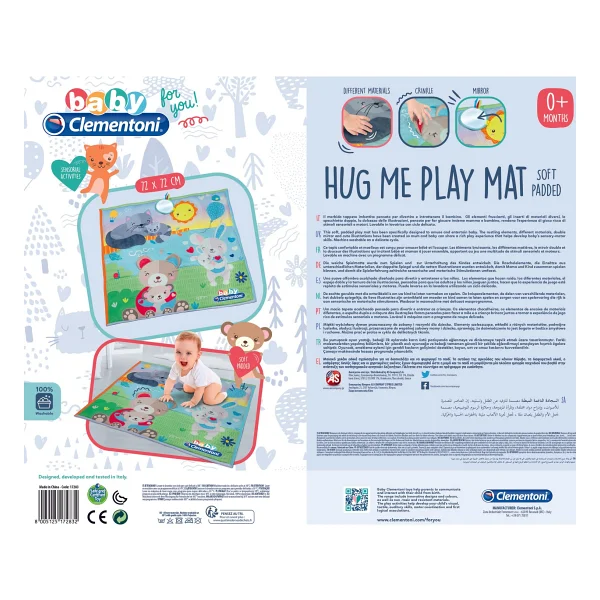 Clementoni Baby Oyun Halısı - 44,5 X 36,1 Cm - Yeşil - Görsel 3