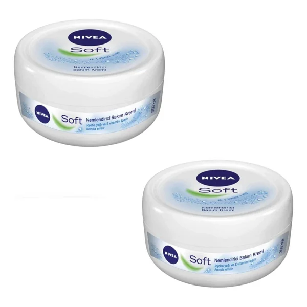 Nivea Soft Nemlendirici Bakım Kremi 300 Ml 2 Adet - Görsel 6