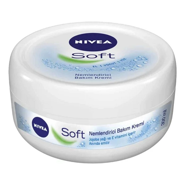 Nivea Soft Nemlendirici Bakım Kremi 300 Ml 2 Adet - Görsel 4