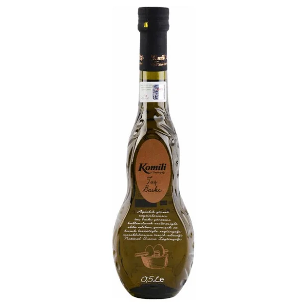 Komili Taş Baskı Natürel Sızma Zeytinyağı 500 Ml - Görsel 3