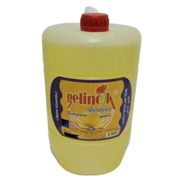 Gelincik Limon Esanslı Yağlı Saçlar için Şampuan 5 lt - Görsel 2