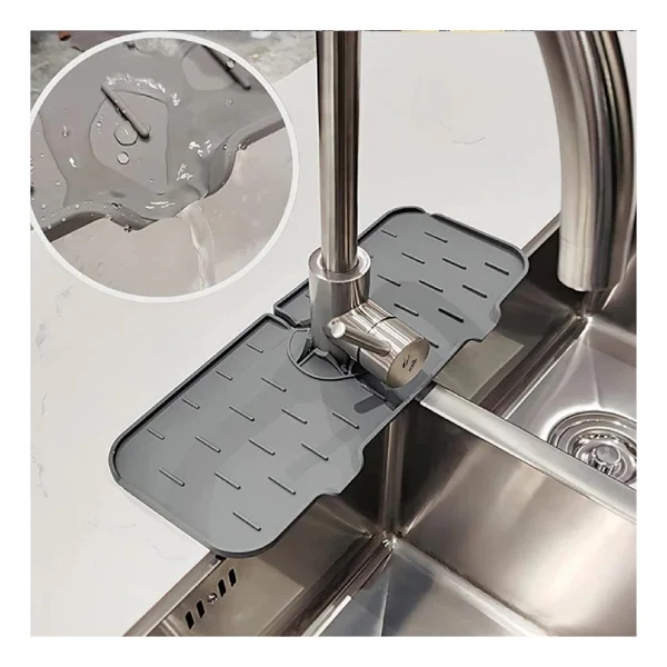 Vigentino Su Tutucu Musluk Matı - Gri V-038-02 - 37 Cm - Görsel 4
