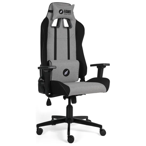 Hawk Gaming Chair Fab V2 Gri-Siyah Kumaş Oyuncu Koltuğu - Görsel 9