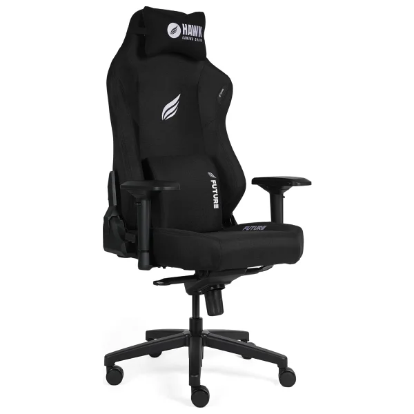 Hawk Gaming Chair Future Black Kumaş Oyuncu Koltuğu - Görsel 8
