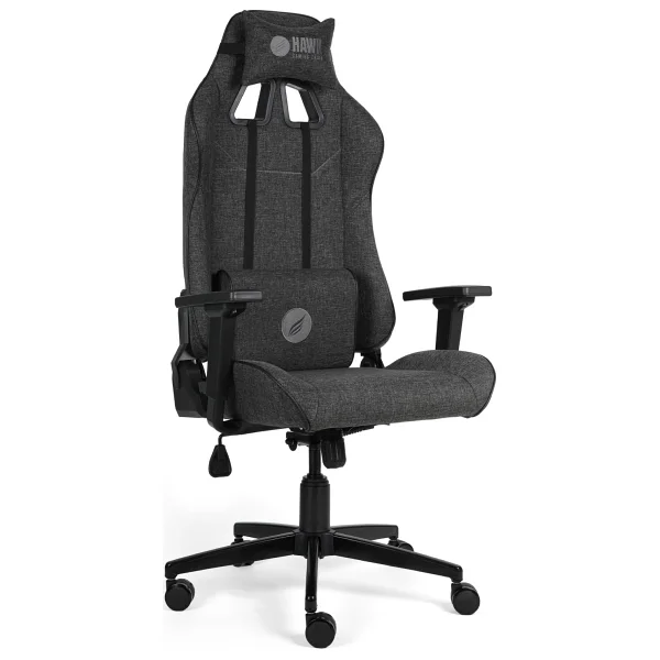 Hawk Gaming Chair Fab V5 Antrasit Kumaş Oyuncu Koltuğu - Görsel 3